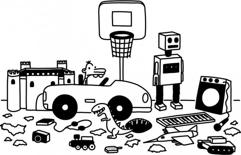 Иллюстрация к книге — Дневник Слабака [i_166.jpg]