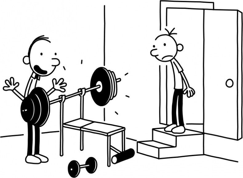 Иллюстрация к книге — Дневник Слабака [i_175.jpg]