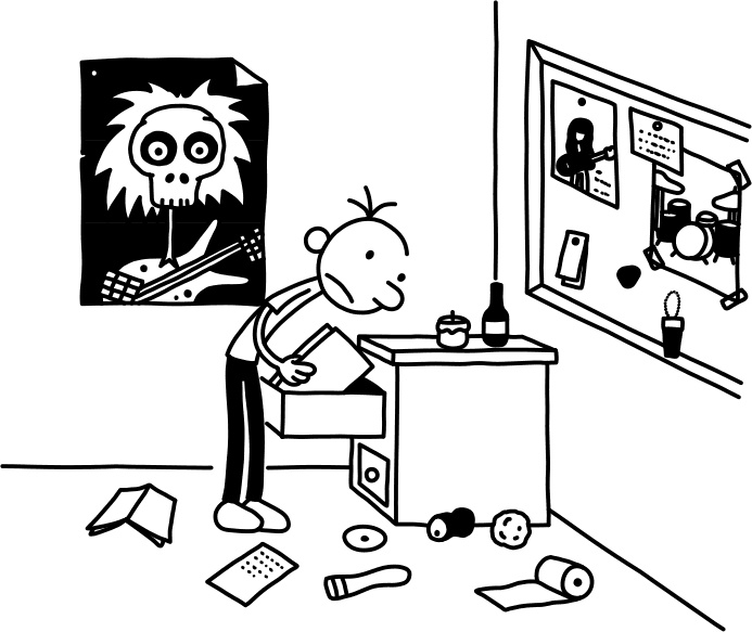 Иллюстрация к книге — Дневник Слабака [i_283.jpg]