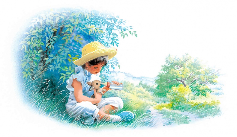 Иллюстрация к книге — Маруся - подружка всех зверят. В лесу. В деревне [i_004.jpg]