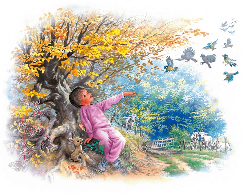 Иллюстрация к книге — Маруся - подружка всех зверят. В лесу. В деревне [i_009.jpg]