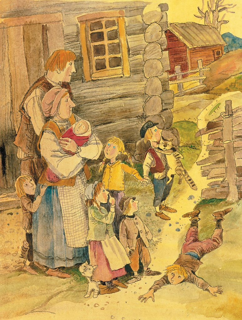 Иллюстрация к книге — Лучшие сказки Норвегии [i_002.jpg]