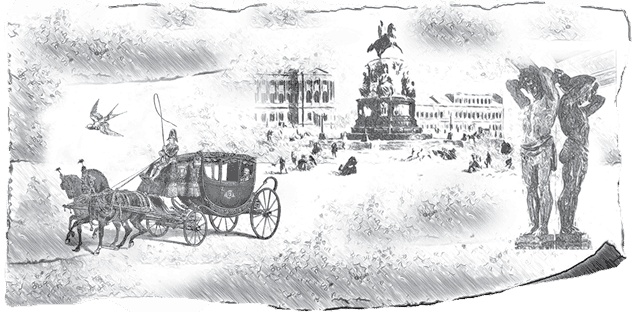 Иллюстрация к книге — Дюнас и его записки. Захудалый городок [i_002.jpg]