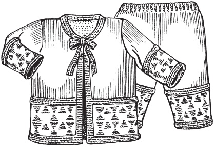 Иллюстрация к книге — Вязаные вещи для самых маленьких. От рождения до 3-х лет [i_125.jpg]