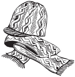 Иллюстрация к книге — Вязание детских вещей от 6 до 10 лет [i_171.jpg]