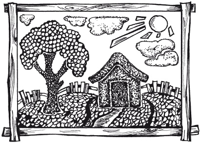 Иллюстрация к книге — Мозаика из крупы и семян [i_029.jpg]