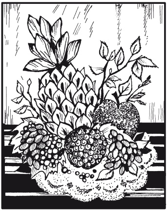 Иллюстрация к книге — Мозаика из крупы и семян [i_058.jpg]