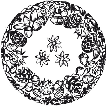 Иллюстрация к книге — Мозаика из крупы и семян [i_059.jpg]