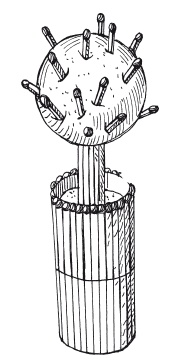 Иллюстрация к книге — Удивительные поделки из спичек [i_033.jpg]