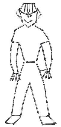 Иллюстрация к книге — Удивительные поделки из спичек [i_051.jpg]