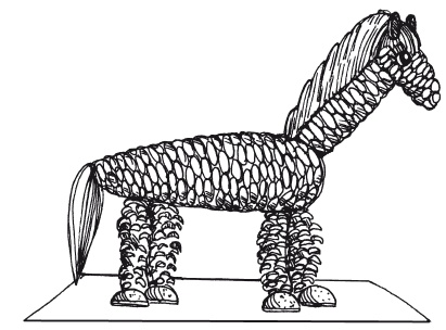 Иллюстрация к книге — Удивительные поделки из спичек [i_072.jpg]