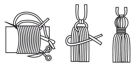 Иллюстрация к книге — Макраме для начинающих. Лучшие и оригинальные модели [i_006.jpg]