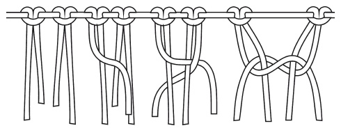 Иллюстрация к книге — Макраме для начинающих. Лучшие и оригинальные модели [i_017.jpg]