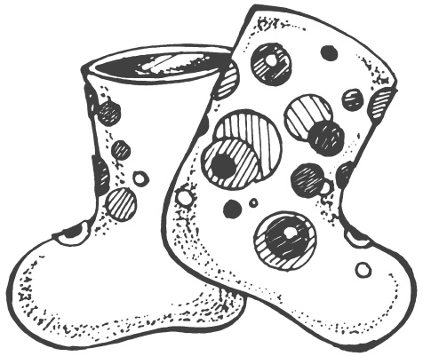 Иллюстрация к книге — Украшаем обувь сами. Валенки, сапоги, угги, туфли, тапочки [i_068.jpg]