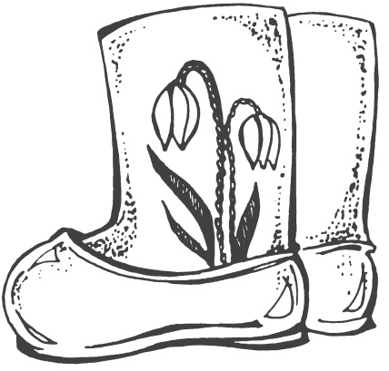 Иллюстрация к книге — Украшаем обувь сами. Валенки, сапоги, угги, туфли, тапочки [i_069.jpg]