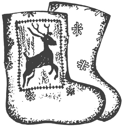 Иллюстрация к книге — Украшаем обувь сами. Валенки, сапоги, угги, туфли, тапочки [i_071.jpg]