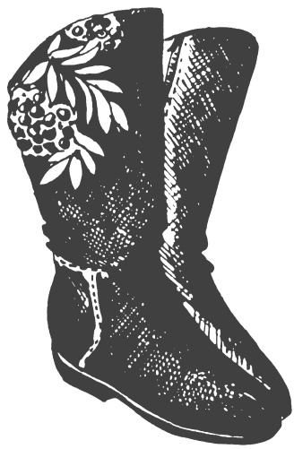 Иллюстрация к книге — Украшаем обувь сами. Валенки, сапоги, угги, туфли, тапочки [i_075.jpg]