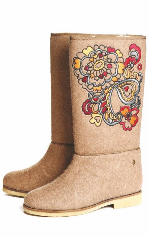 Иллюстрация к книге — Украшаем обувь сами. Валенки, сапоги, угги, туфли, тапочки [i_098.jpg]