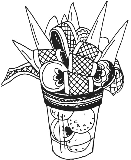 Иллюстрация к книге — Букеты из конфет [i_066.jpg]