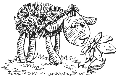 Иллюстрация к книге — Поделки из ниток, пуговиц, бусин [i_013.jpg]