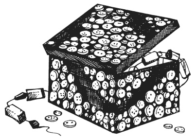 Иллюстрация к книге — Поделки из ниток, пуговиц, бусин [i_030.jpg]