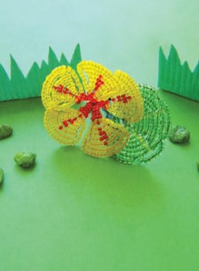 Иллюстрация к книге — Цветы и деревья из яичной скорлупы и бисера [_138.jpg]