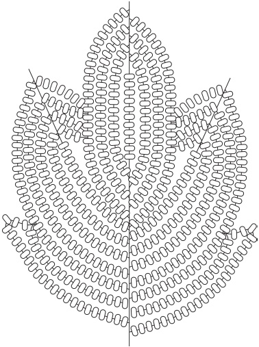 Иллюстрация к книге — Цветы и деревья из яичной скорлупы и бисера [_63.jpg]