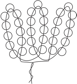 Иллюстрация к книге — Цветы и деревья из яичной скорлупы и бисера [_73.jpg]