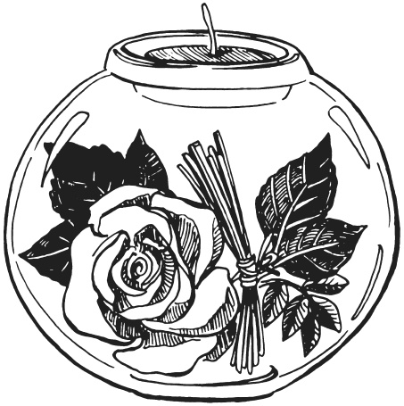 Иллюстрация к книге — Поделки из засушенных цветов и листьев [i_049.jpg]