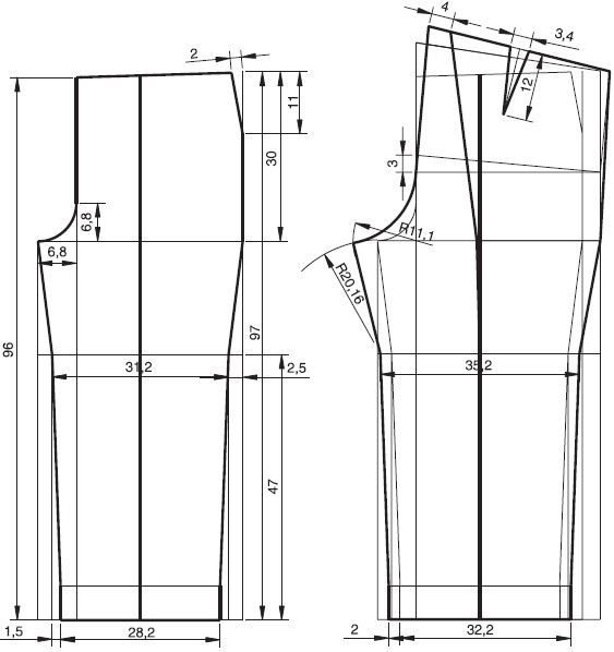 Иллюстрация к книге — Лучшие модели на любую фигуру без примерок и подгонок [i_126.jpg]