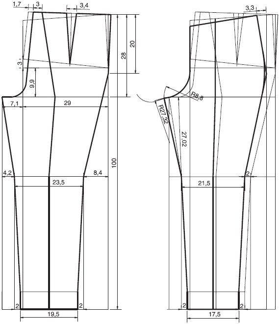 Иллюстрация к книге — Лучшие модели на любую фигуру без примерок и подгонок [i_148.jpg]