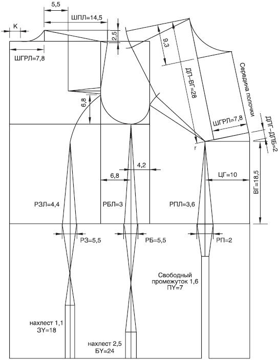 Иллюстрация к книге — Лучшие модели на любую фигуру без примерок и подгонок [i_167.jpg]