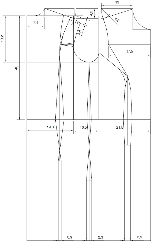 Иллюстрация к книге — Лучшие модели на любую фигуру без примерок и подгонок [i_231.jpg]