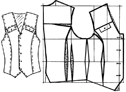 Иллюстрация к книге — Мужская одежда. Технология пошива [i_047.jpg]