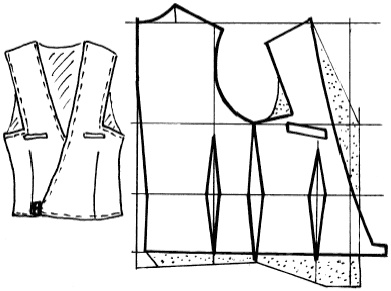 Иллюстрация к книге — Мужская одежда. Технология пошива [i_049.jpg]