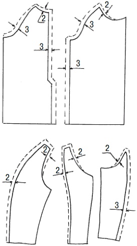 Иллюстрация к книге — Мужская одежда. Технология пошива [i_184.jpg]