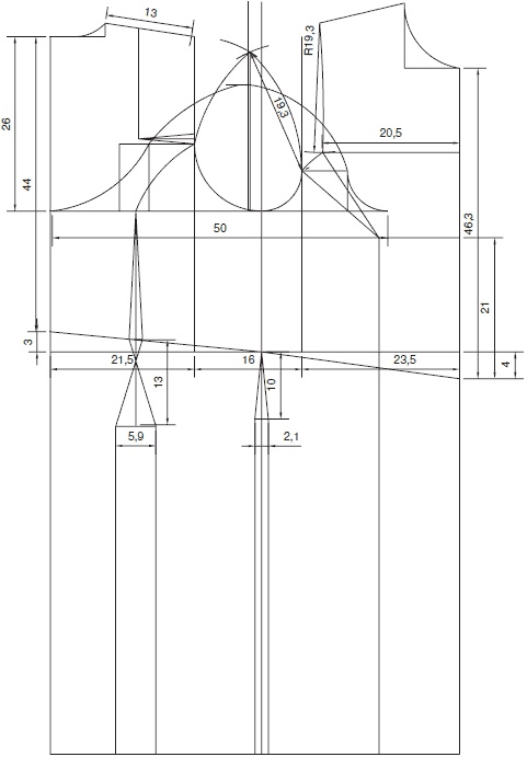 Иллюстрация к книге — Секреты кроя и шитья без примерок и подгонок [i_032.jpg]
