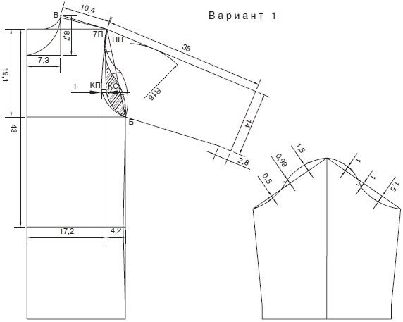 Иллюстрация к книге — Секреты кроя и шитья без примерок и подгонок [i_079.jpg]