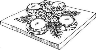 Иллюстрация к книге — Соленое тесто. Поделки, игрушки, сувениры, панно, фоторамки [i_052.jpg]