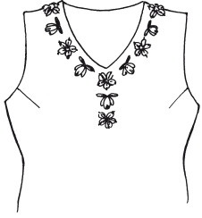 Иллюстрация к книге — Вышивка шелковыми лентами [i_096.jpg]