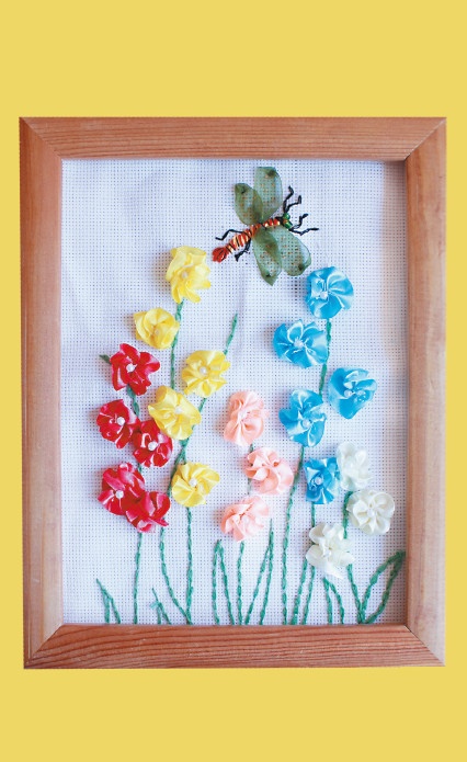 Иллюстрация к книге — Вышивка шелковыми лентами [i_145.jpg]