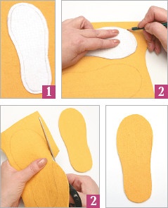 Иллюстрация к книге — Тапочки ручной работы: новые модели для взрослых и детей [i_007.jpg]