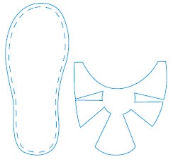 Иллюстрация к книге — Тапочки ручной работы: новые модели для взрослых и детей [i_039.jpg]