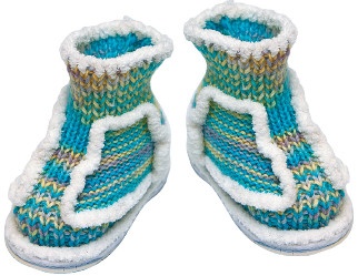 Иллюстрация к книге — Тапочки ручной работы: новые модели для взрослых и детей [i_099.jpg]