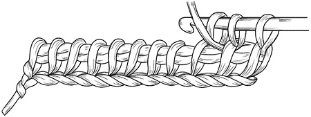 Иллюстрация к книге — Техника вязания крючком [i_133.jpg]