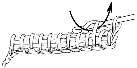 Иллюстрация к книге — Техника вязания крючком [i_139.jpg]