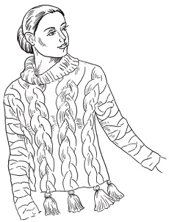 Иллюстрация к книге — Вяжем с узорами для всей семьи [pic_1.jpg]