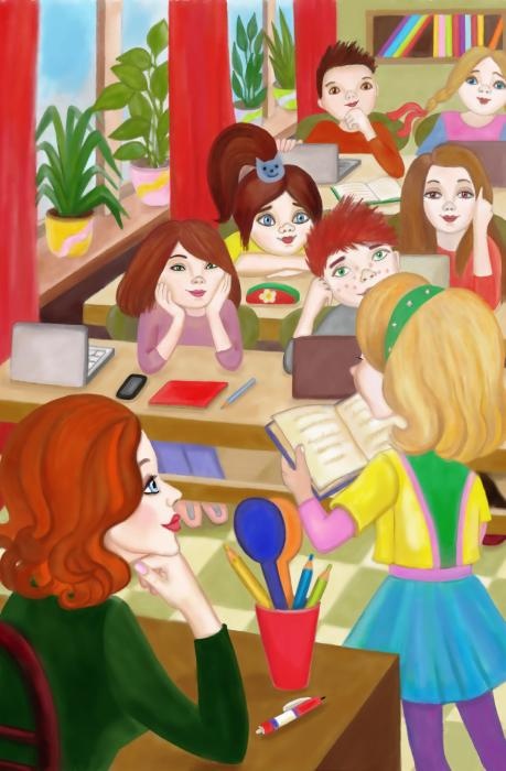 Иллюстрация к книге — Школьные сказки (сборник) [_087.jpg]