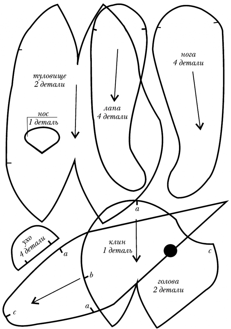 Иллюстрация к книге — Шьем и вяжем мишек [i_004.jpg]