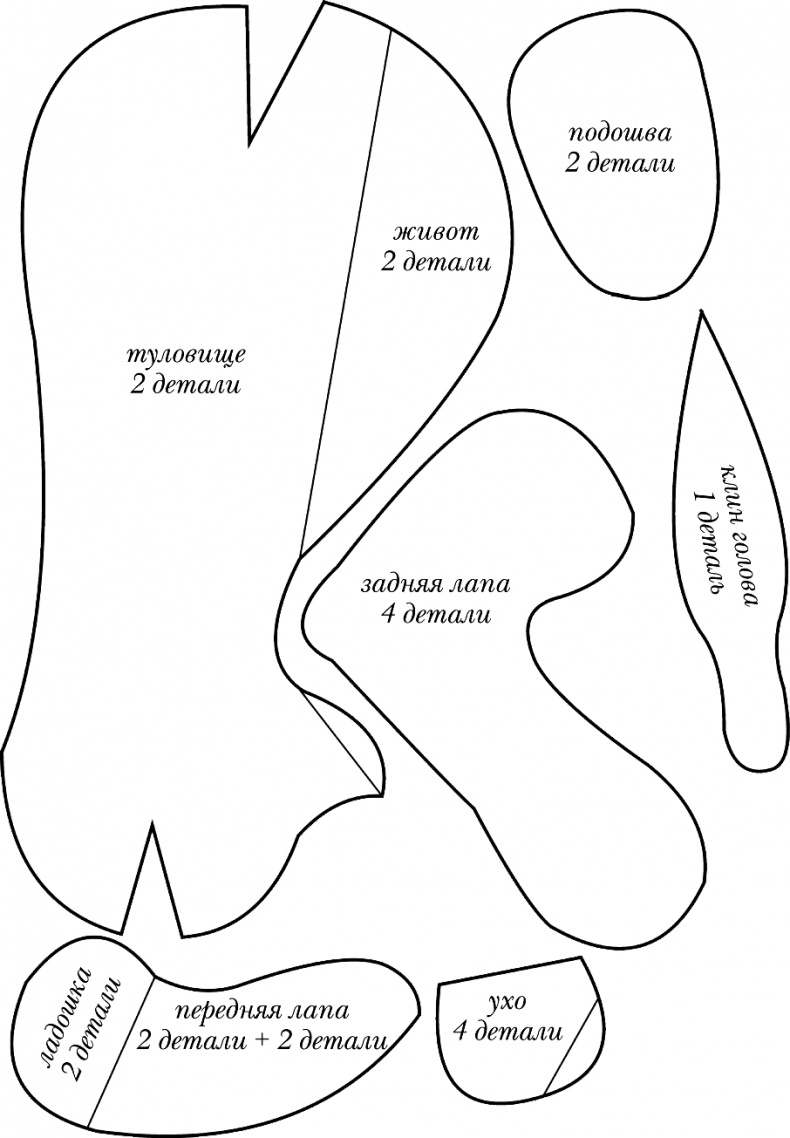Иллюстрация к книге — Шьем и вяжем мишек [i_007.jpg]